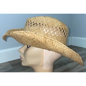 STETSON STRAW VENTED‎ WESTERN HAT SIZE SMALL